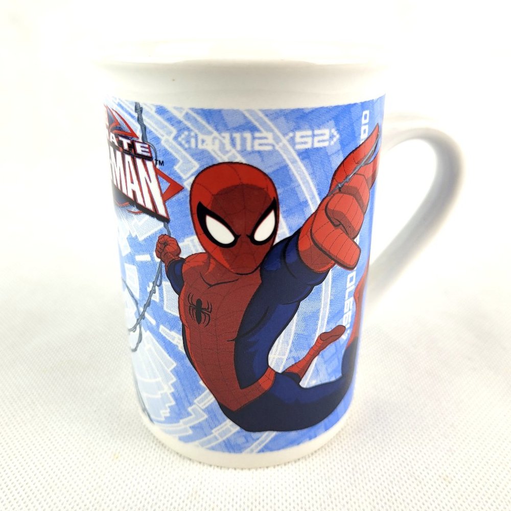 Marvel Spiderman Coffee Mug Cup Ultimate Spiderman Ceramic 2014